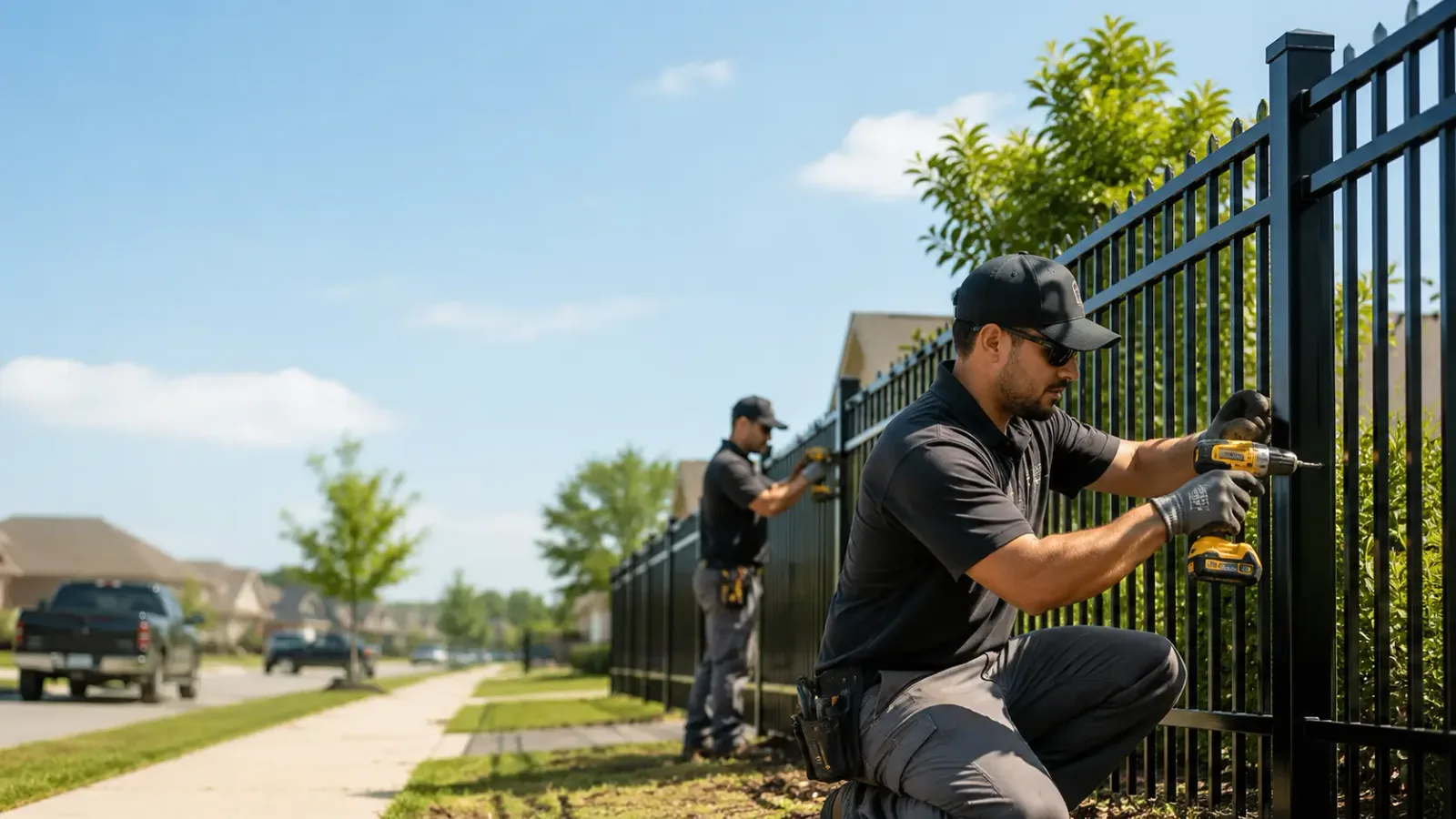 Metal Fence Installation in Dallas, NC